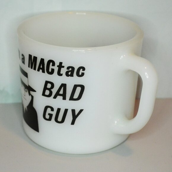 MACtac Bad Guy Mug Vintage Humor Ceramic Coffee Cup. - Picture 2 of 6